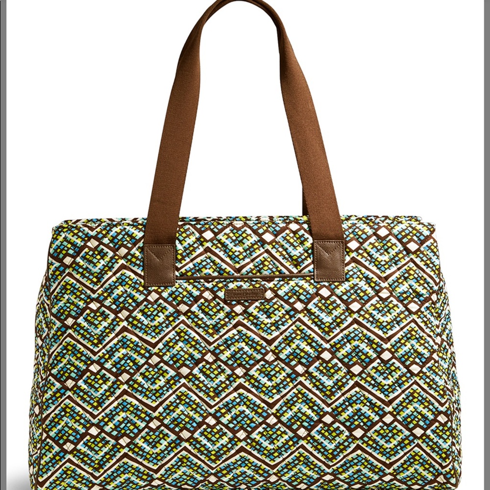 New Vera Bradley Rain Forest Travel Bag